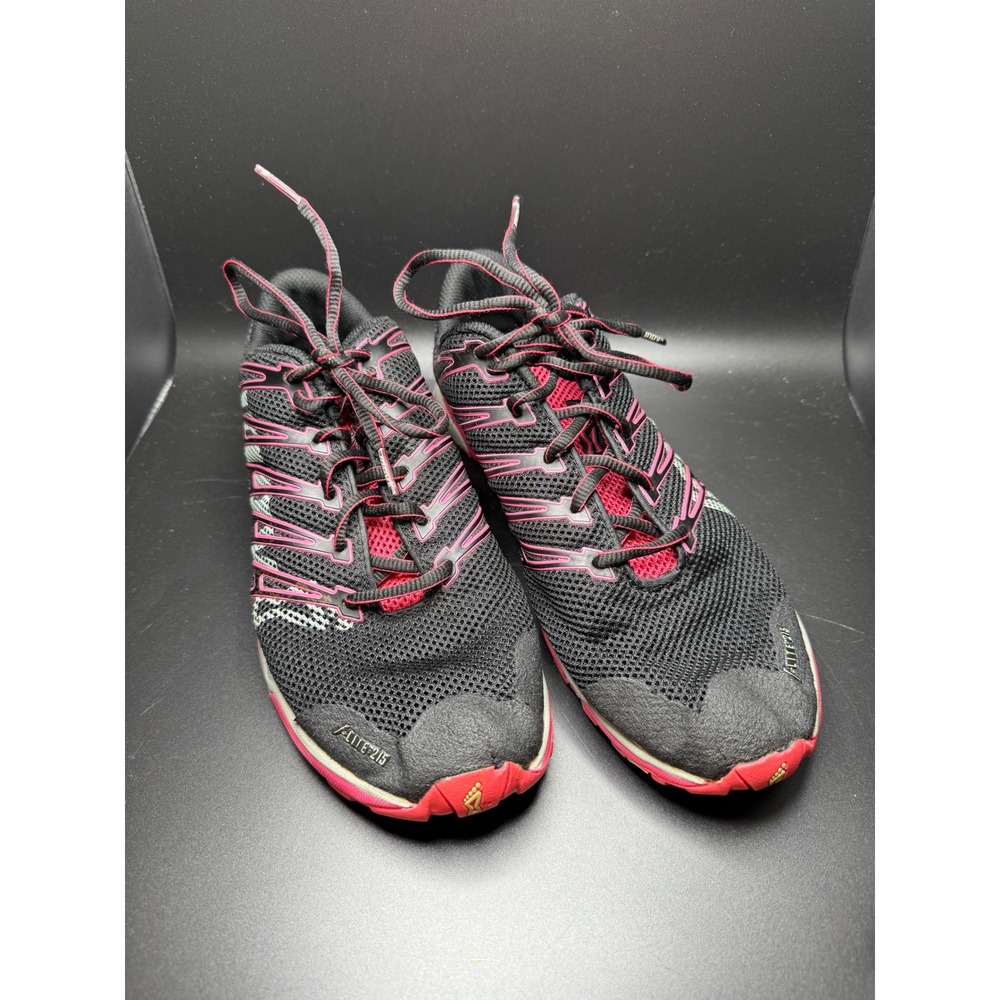 Inov-8 F-Lite 215 Womens 8.5 Training Shoes Black‎ Pink CrossFit Sneakers